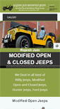 Mobile Screenshot of modifiedopenjeeps.com